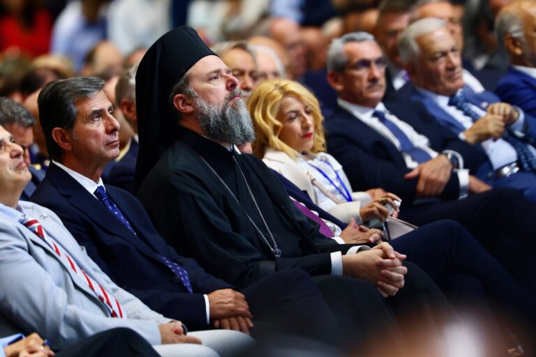 Ομιλία του Πρωθυπουργού Κυριάκου Μητσοτάκη στα εγκαίνια της 90ης ΔΕΘ στο Συνεδριακό Κέντρο "Ιωάννης Βελλίδης" Σάββατο 5 Σεπτεμβρίου 2026 (ΡΑΦΑΗΛ ΓΕΩΡΓΙΑΔΗΣ / EUROKINISSI)